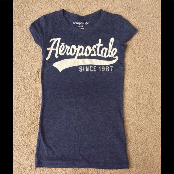 Aeropostale Navy blue Shirt - Picture 1 of 2