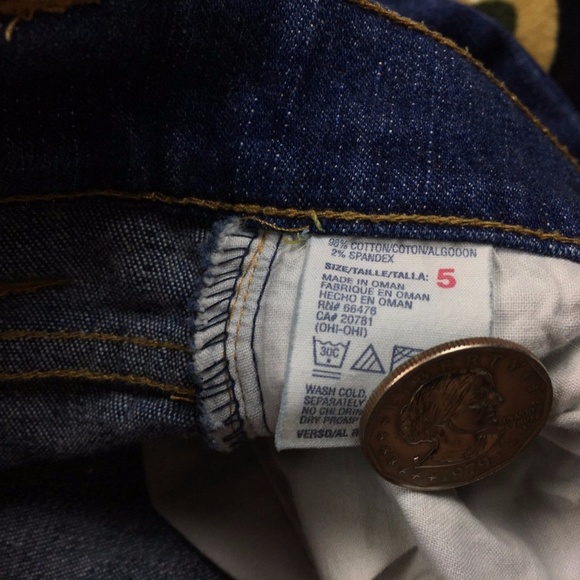 VTG Tommy Hilfiger Slim Straight Jeans Flag Box - Picture 5 of 5