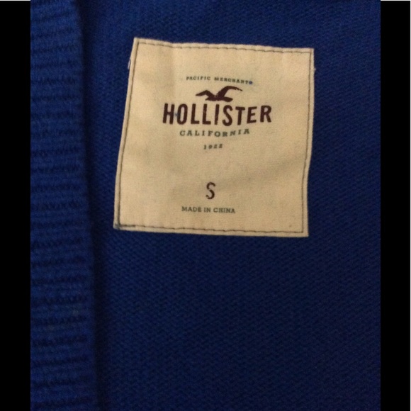 Hollister Blue Cardigan - Picture 2 of 2