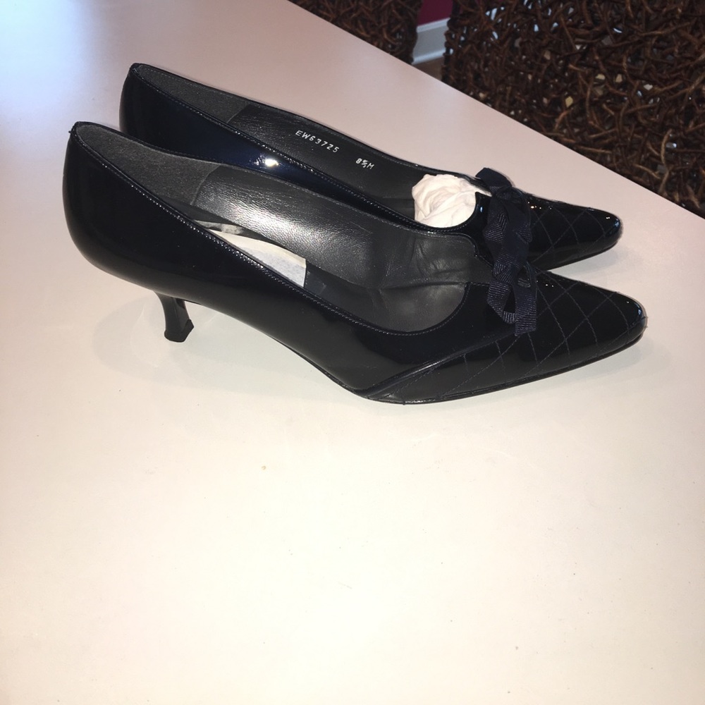 Stuart Weitzman Navy Size 8.5 Heels - image 4