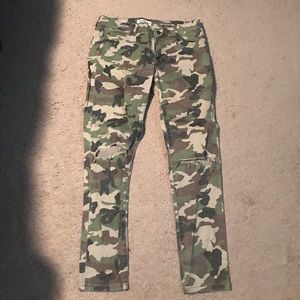 Women's DL1961 camo power Jean leggings