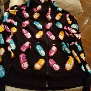 Kidrobot hoodie sweater size; XL