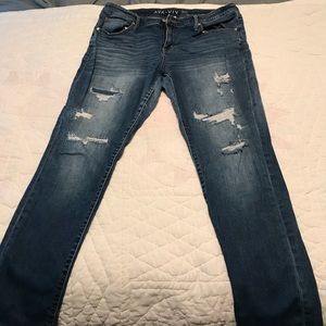 Ava & Viv distressed skinny jeans