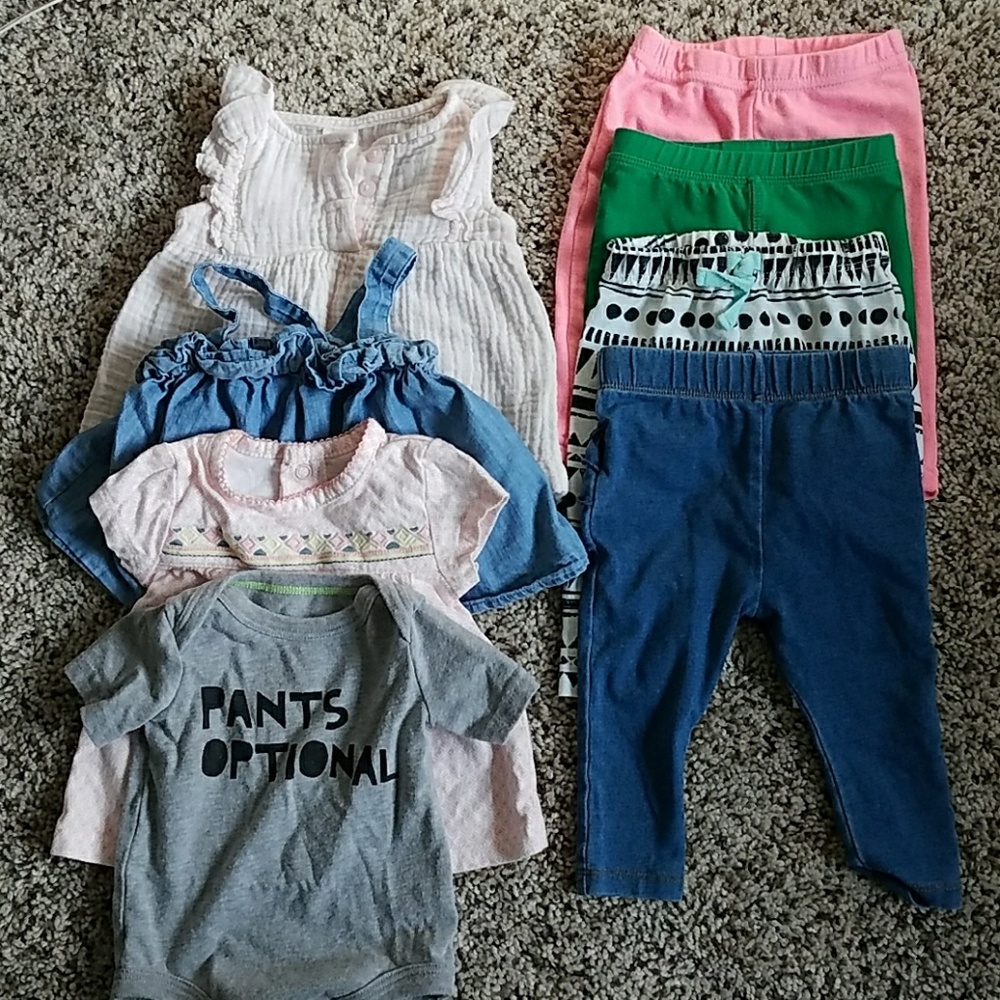 0-3m girl lot