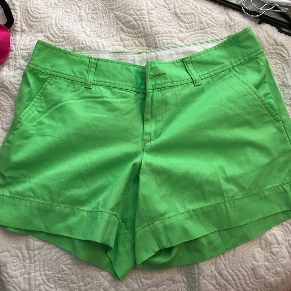 Lilly Pulitzer shorts.
