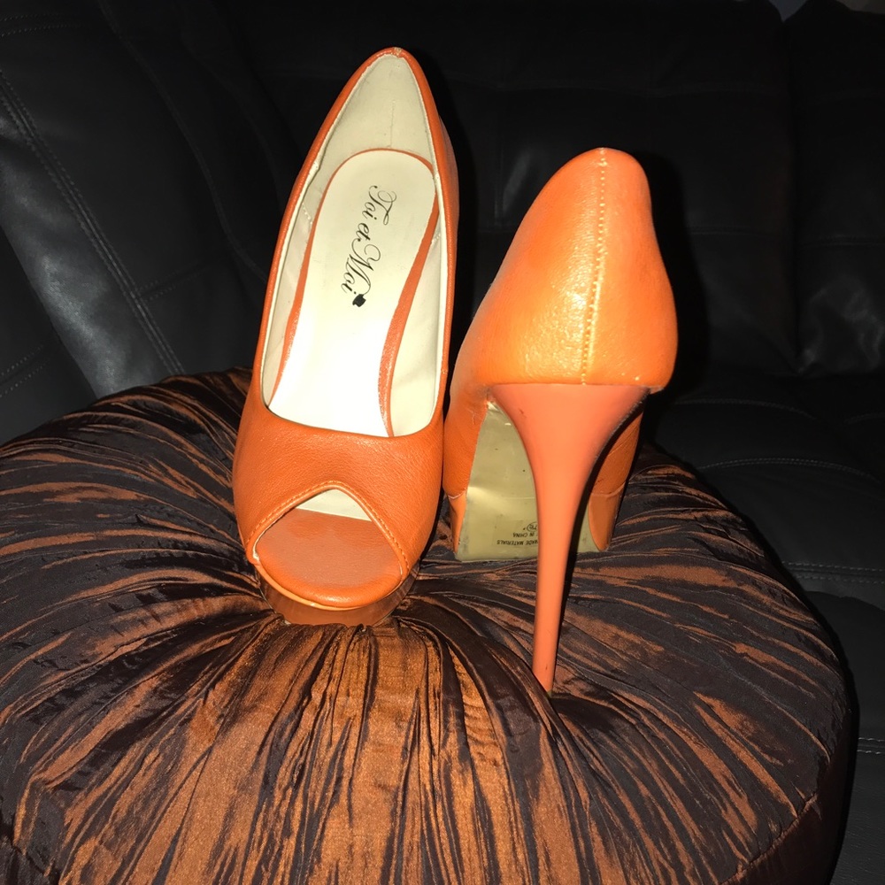Orange Heels