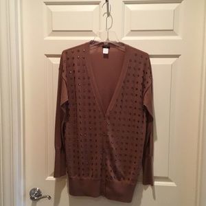 J Crew jeweled cardigan