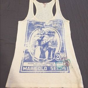 J. Crew graphic printed tank top!