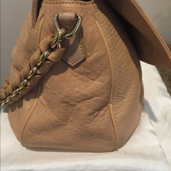 Fendi Hobo Handbag, Nude Color - Picture 5 of 13
