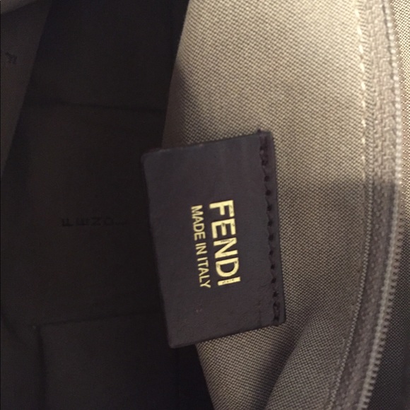 Fendi Hobo Handbag, Nude Color - Picture 9 of 13