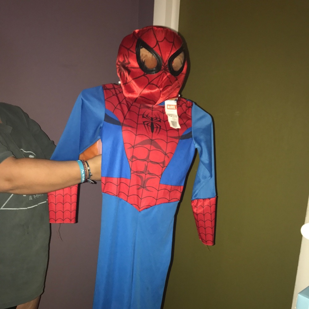 Like new child's Spider-Man costume