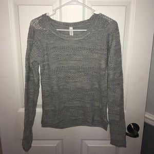 Aeropostale grey sweater