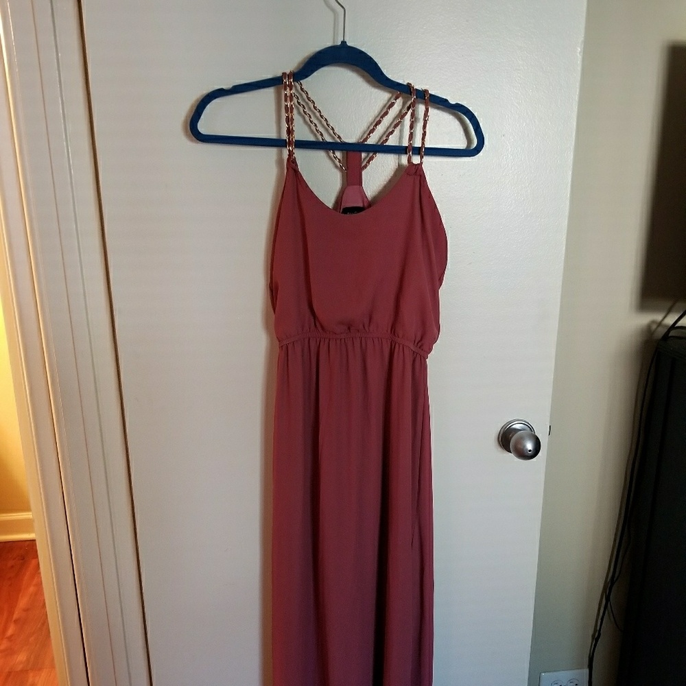 Blush Pink Maxi Dress
