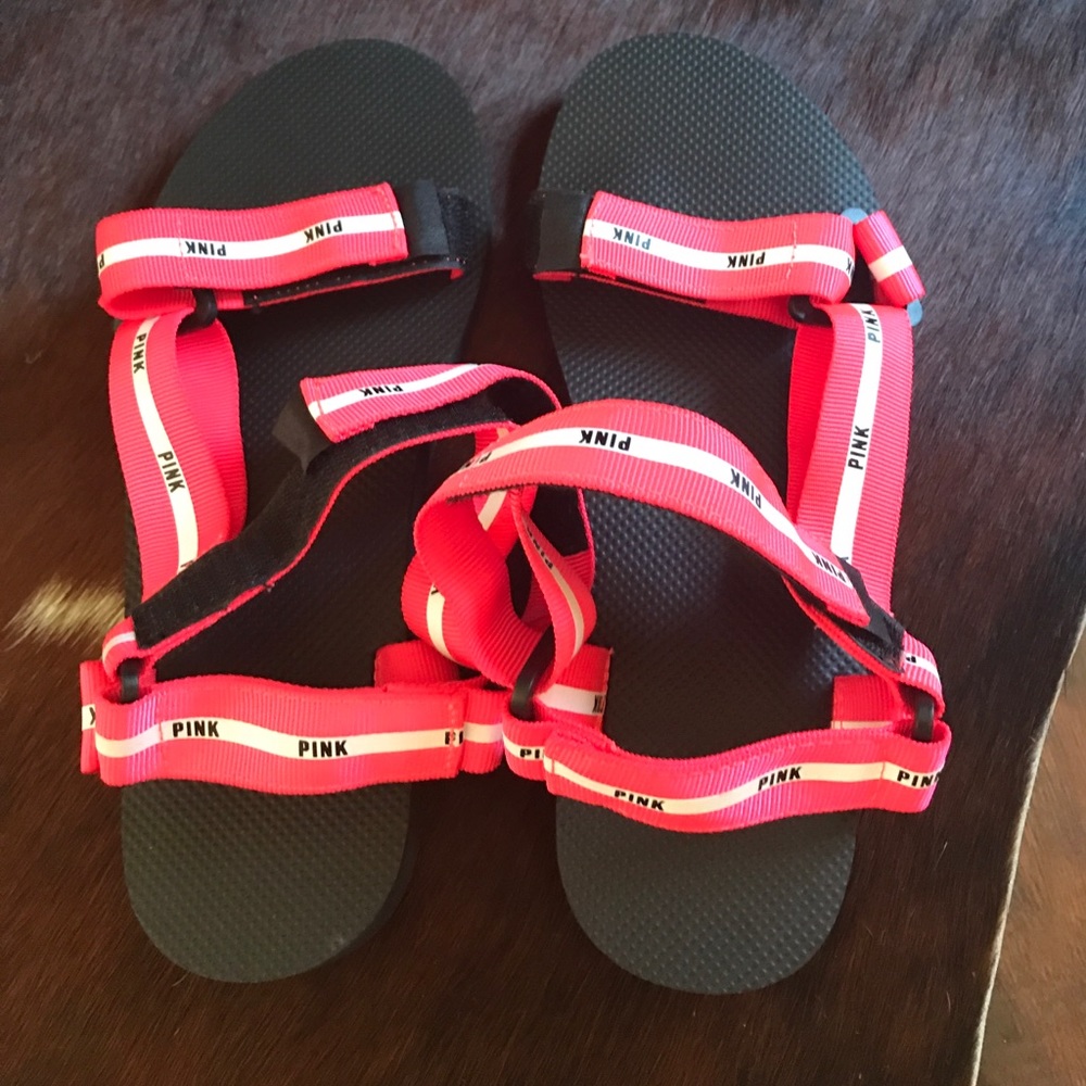 Pink sandals