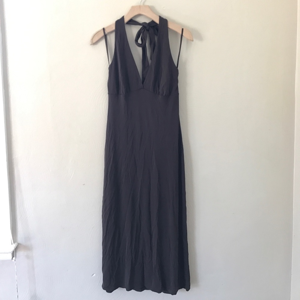 Banana republic halter dress