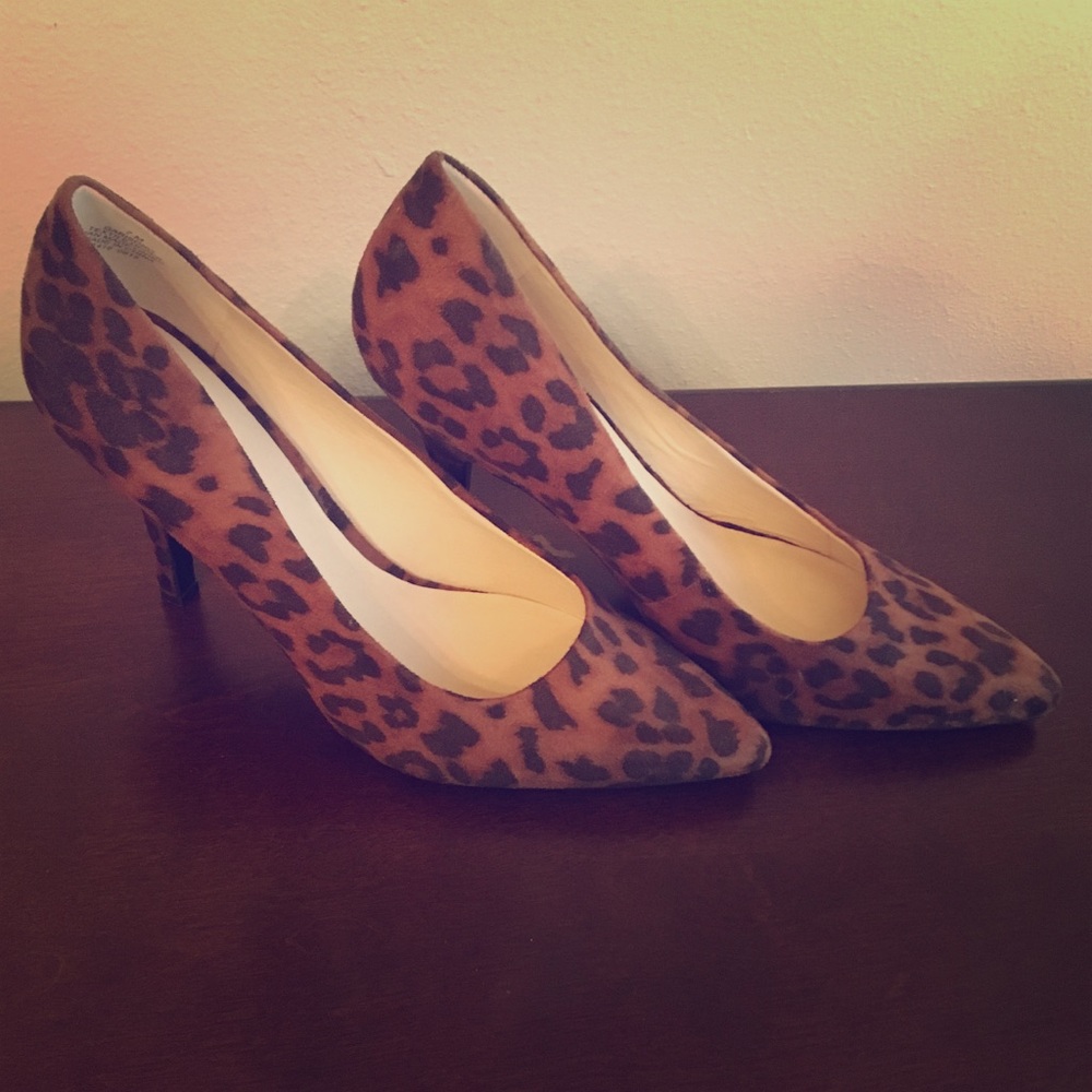 Nine West Leopard Heels