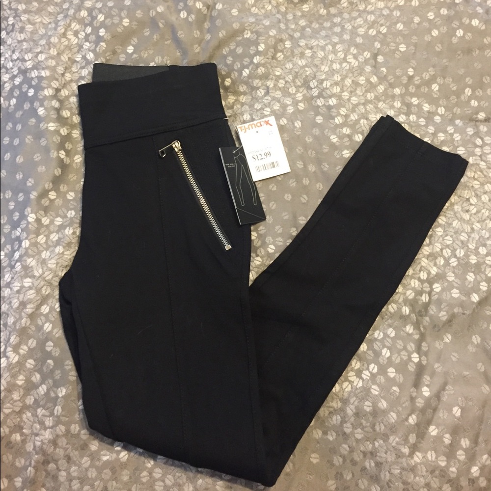 Thick knit leggings