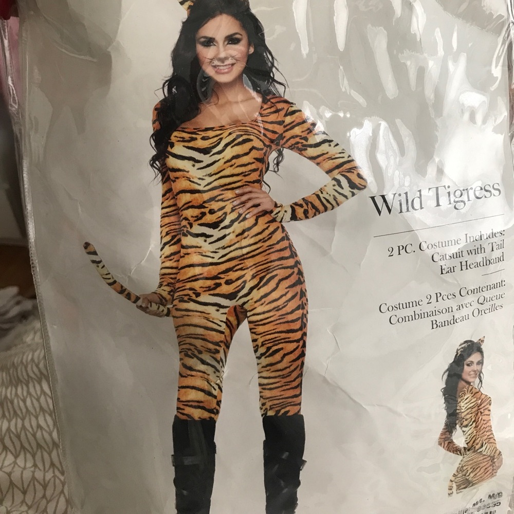 Wild tigress halloween costume