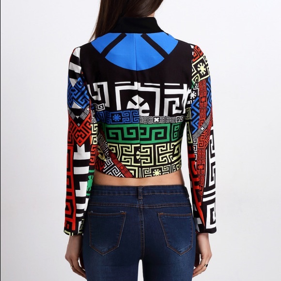 SOLDDDD✨✨Blazer multicolored - Picture 3 of 3