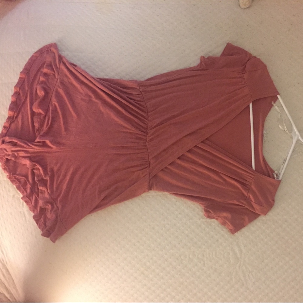 Pink romper never worn!