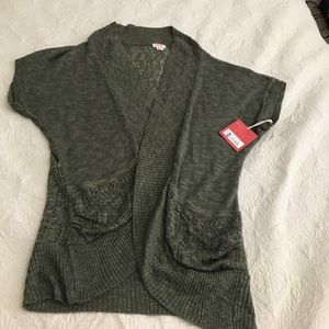 Hunter green mossimo xl shrug