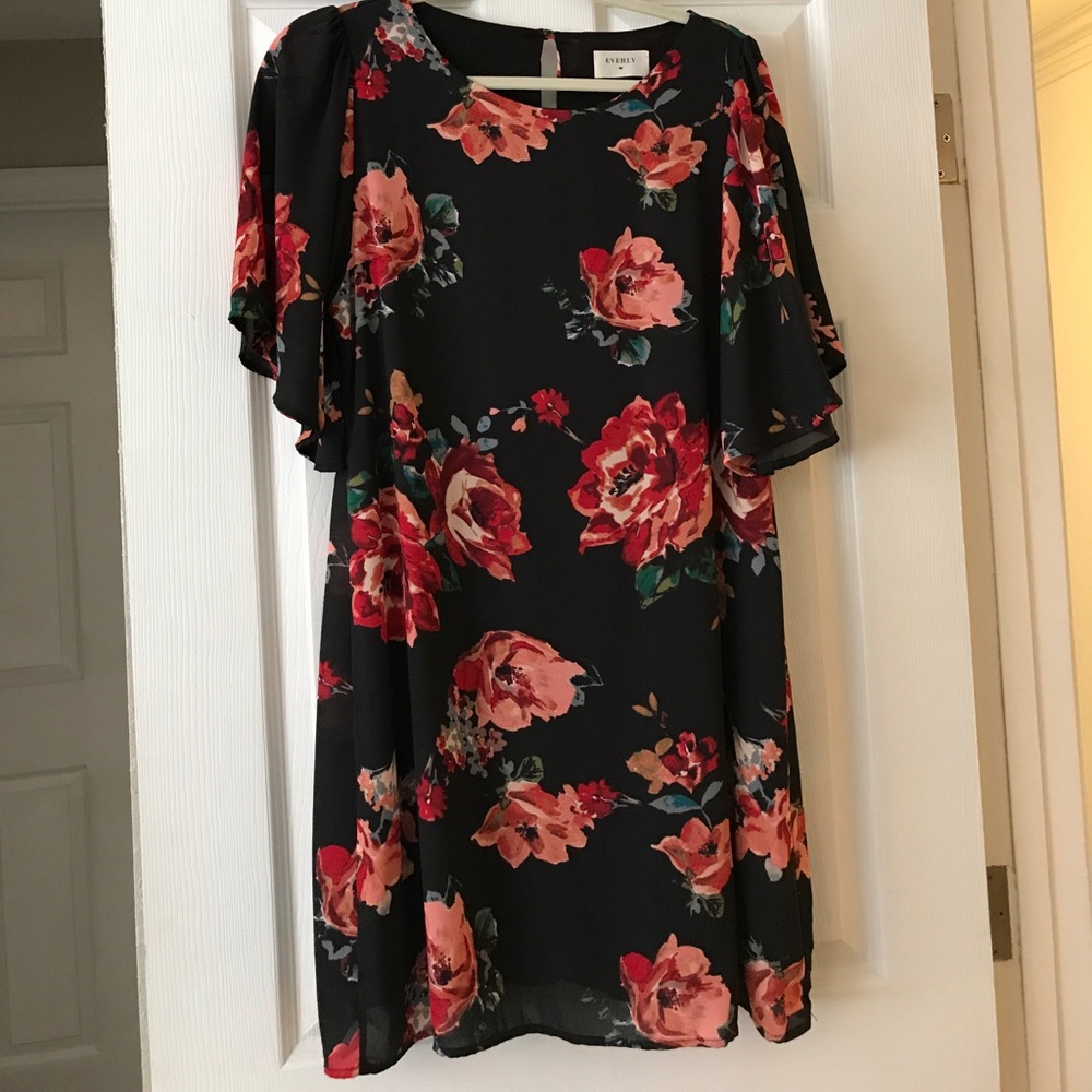 Flowy shift dress