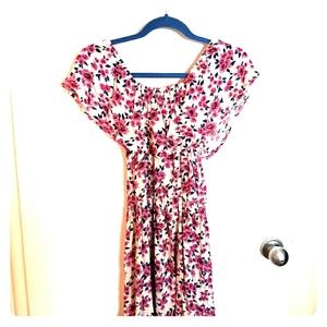 Forever 21 off the shoulder floral dress