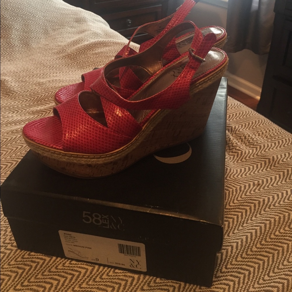 Never worn wedges!