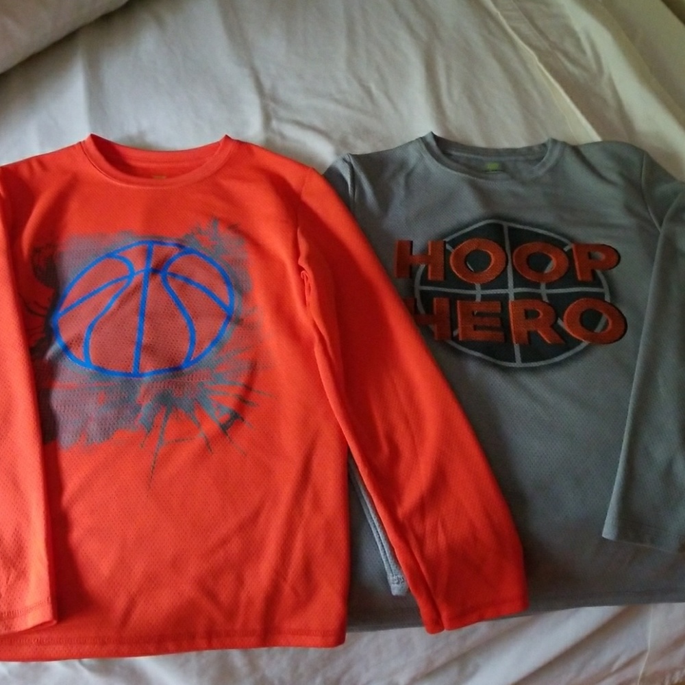 Boys long sleeve BBall