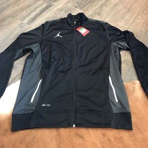 NWT black XL Jordan dri-fit Nike jacket basketball