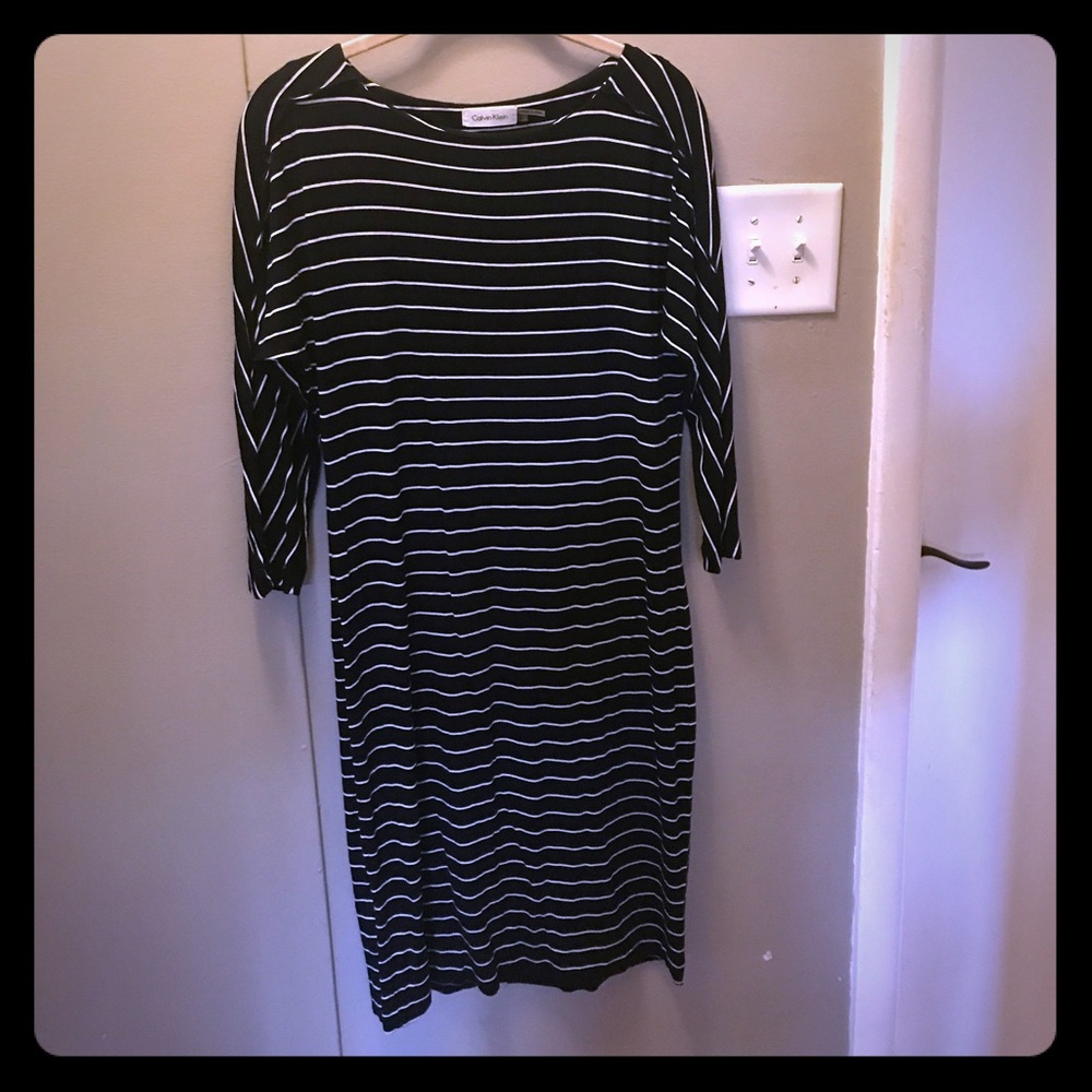 Perfect for fall striped dress!