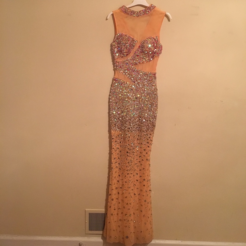 Long mermaid dress