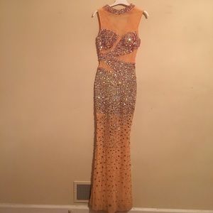 Long mermaid dress