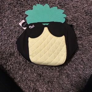 Pink pineapple cooler