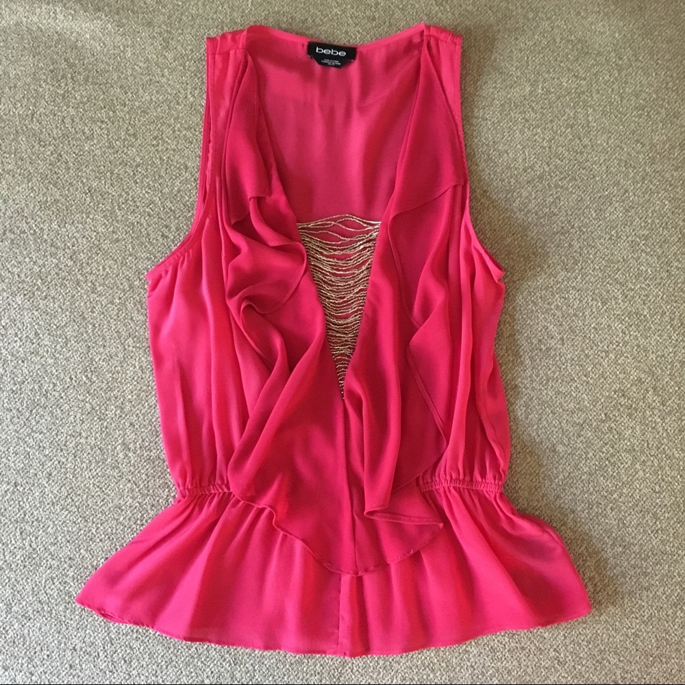 Embellished Bebe Tank