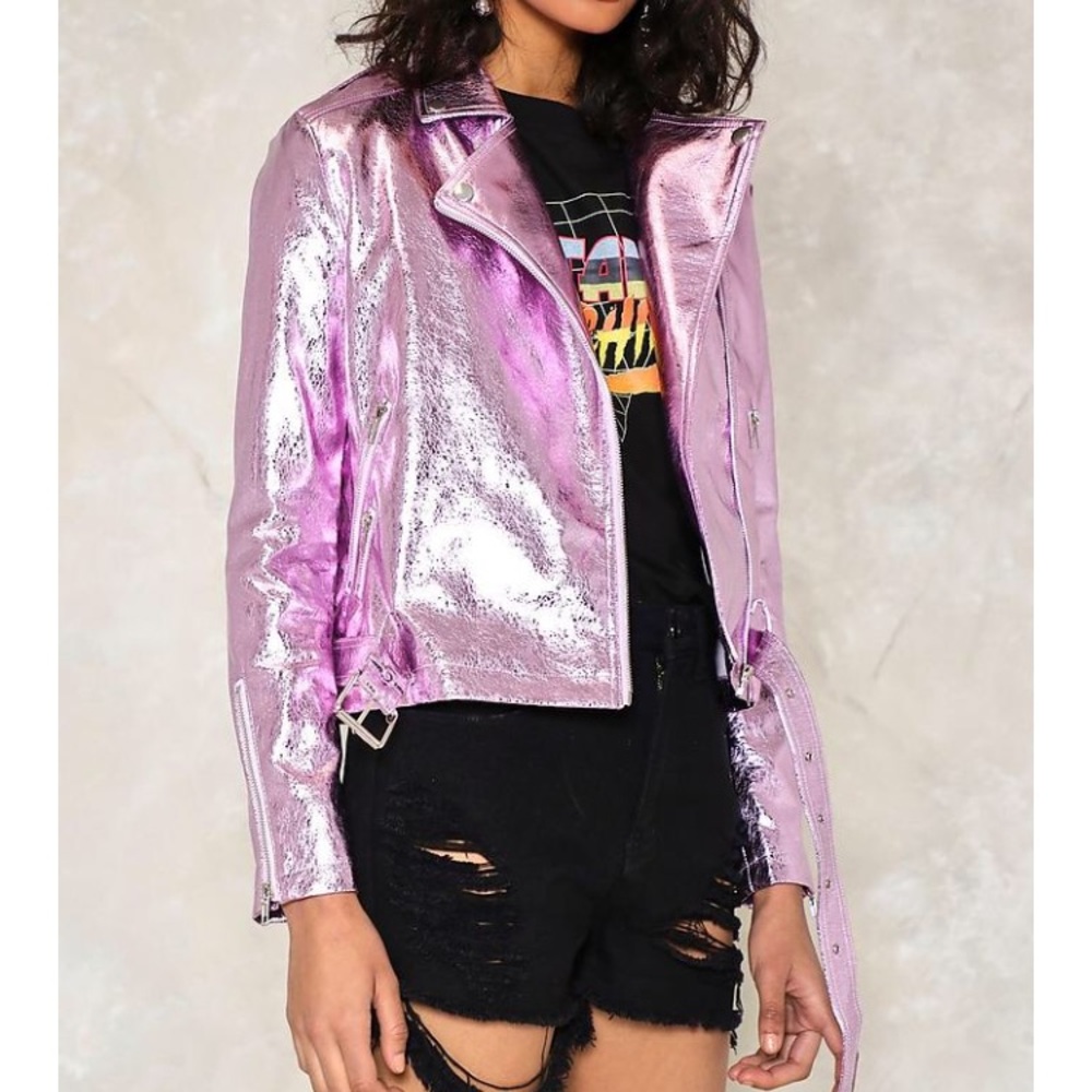 Motorcycle metallic jacket