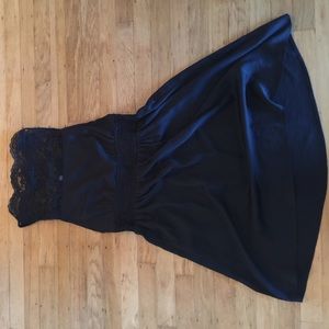 Free people black lace dress