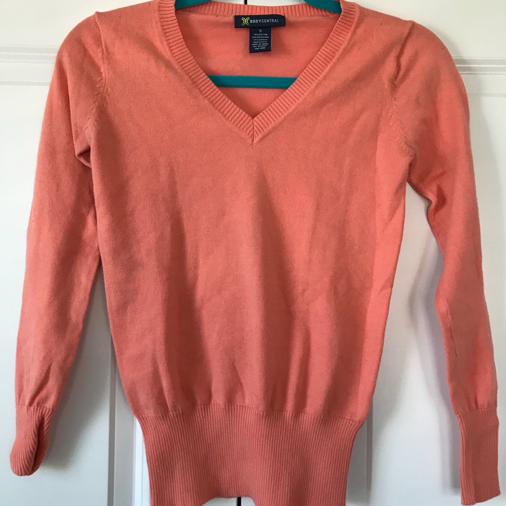 Peach sweater
