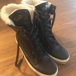 Chocolate Brown Sneaker Boots by Keds