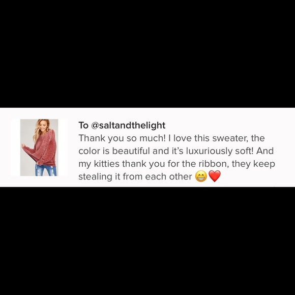 LAST 2️⃣ Chenille/Velvet Yarn Pullover Sweater - Picture 7 of 8