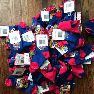 Lot of Spider-Man Socks