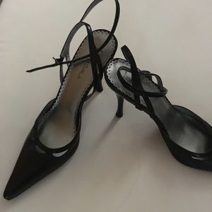 BCBG Girls black Strappy heels