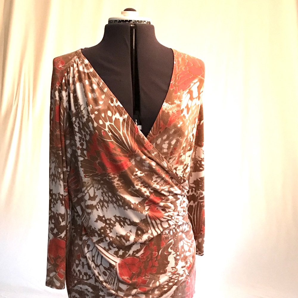 Coldwater Creek Wrapped Top