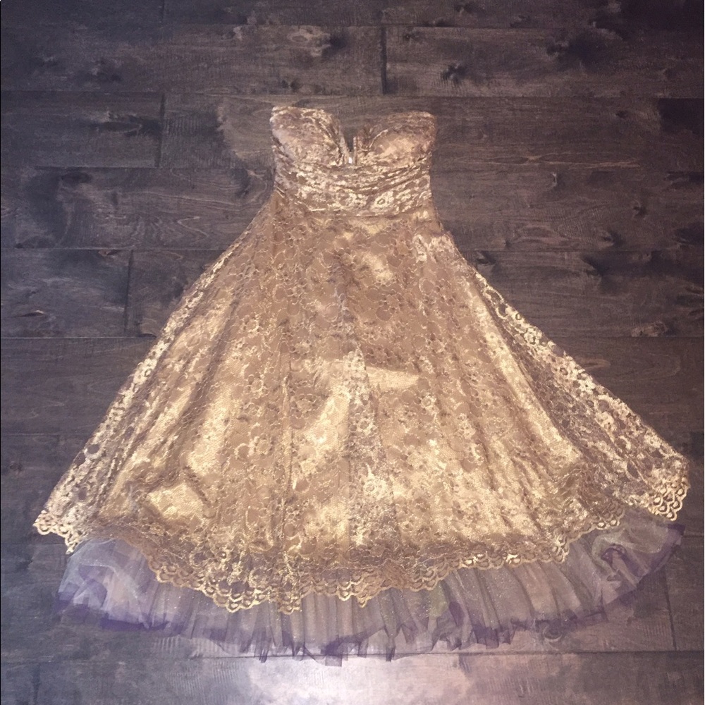 After Five Strapless Dress, size 4