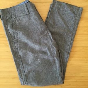 Banana Republic Chambray Linen Trousers