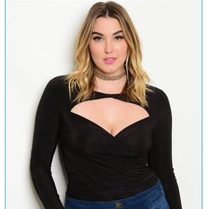 Black Bodysuit (plus size)