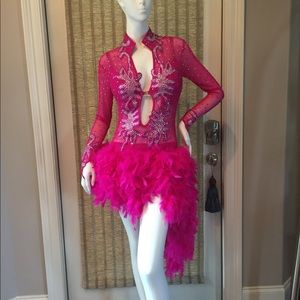 Latin/rhythm ballroom dance costume