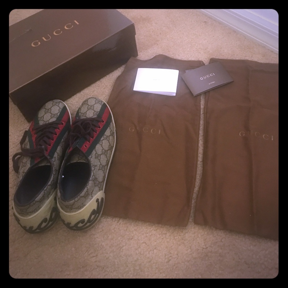 Authentic Gucci sneakers