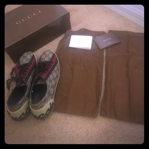 Authentic Gucci sneakers