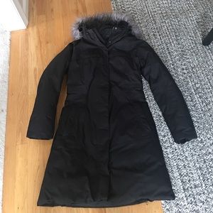 The North Face winter maxi jacket